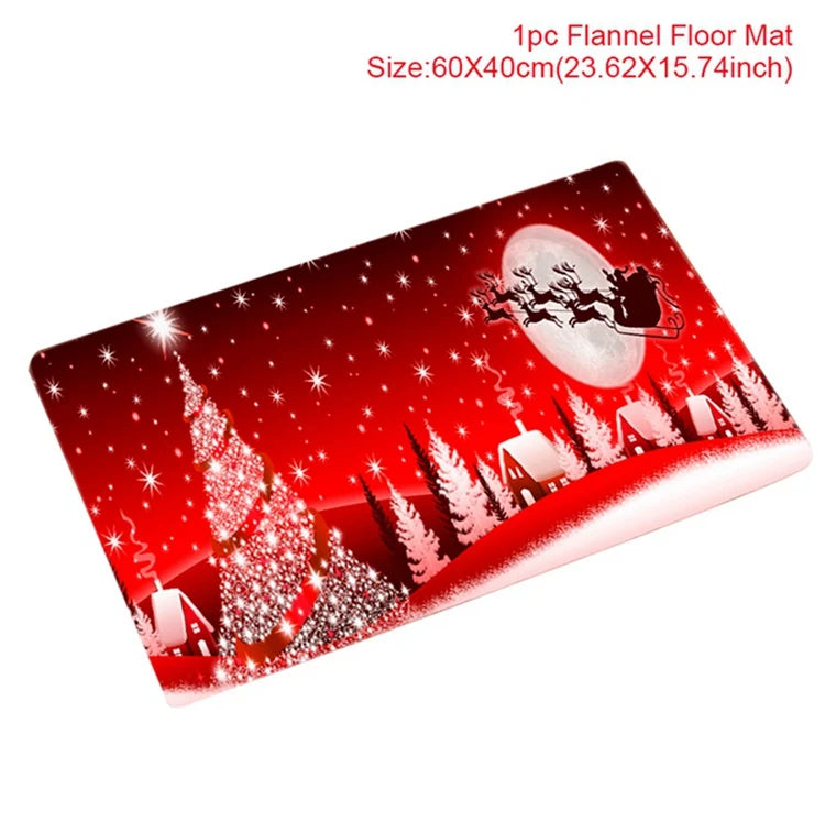 Merry Christmas Outdoor Carpet