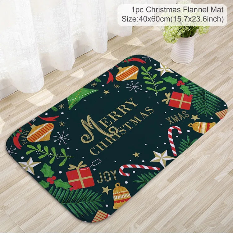 Merry Christmas Outdoor Carpet
