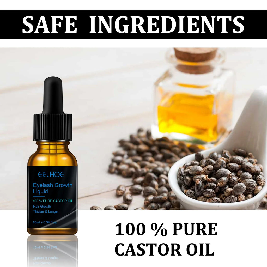 Natural Castor Oil Eyebrow & Eyelash Serum