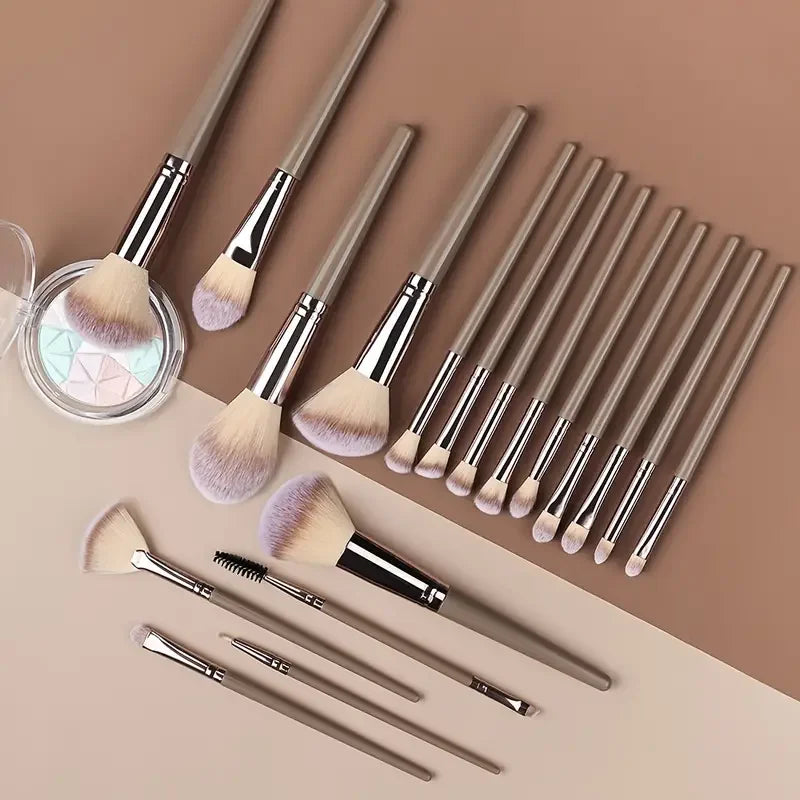 Professional 3-20PCS Makeup Brushes Set Soft Fluffy Foundation Eyeshadow Concealer Blending Blush Brush Kabuki Women Beauty Tool