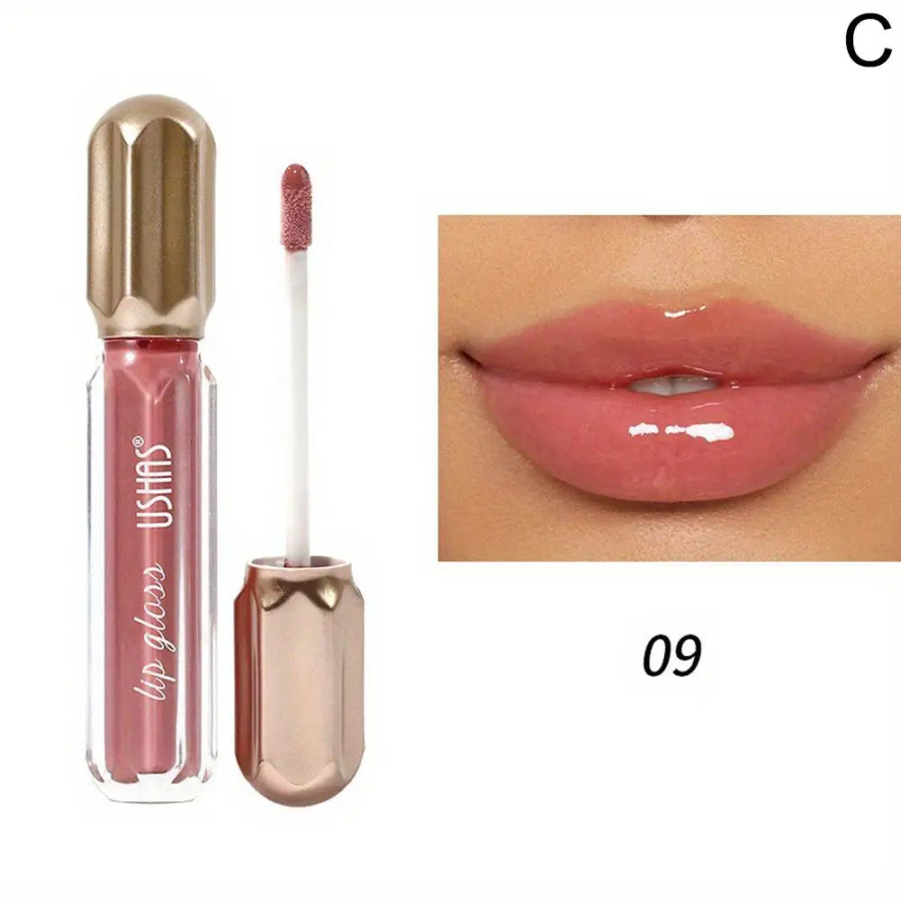 Mirror Pearl Lip Gloss Waterproof Long Lasting Moisturizing Lipstick Shine Glitter Lip Gloss Women Makeup Cosmetic