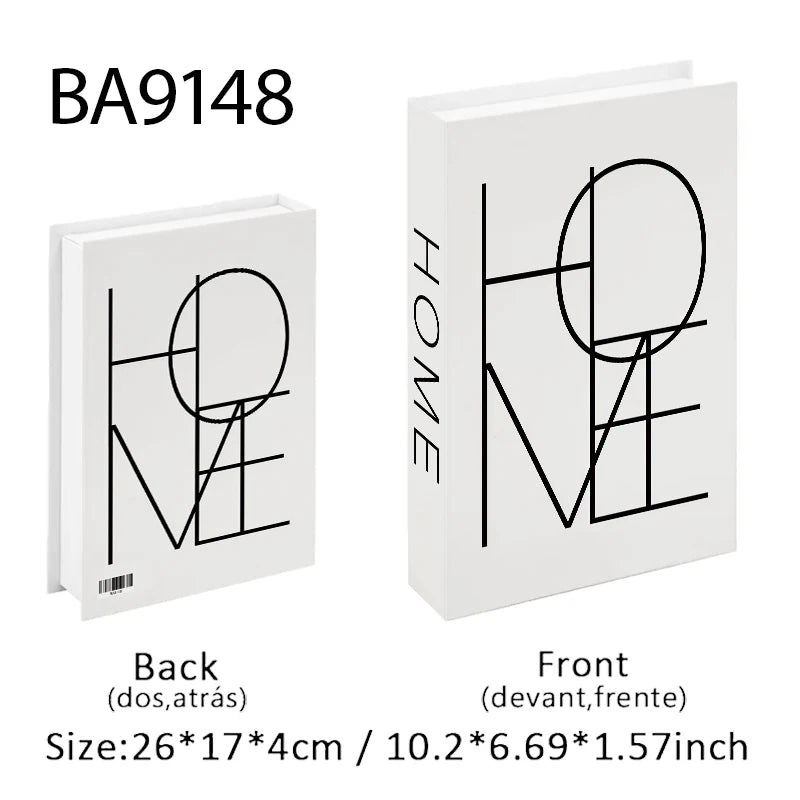 Bauhaus Decorative Books Open Luxury Fake Book Storage Box Home Decor Matisse Boho Monet Coffee Table Shelf Interior Decoration