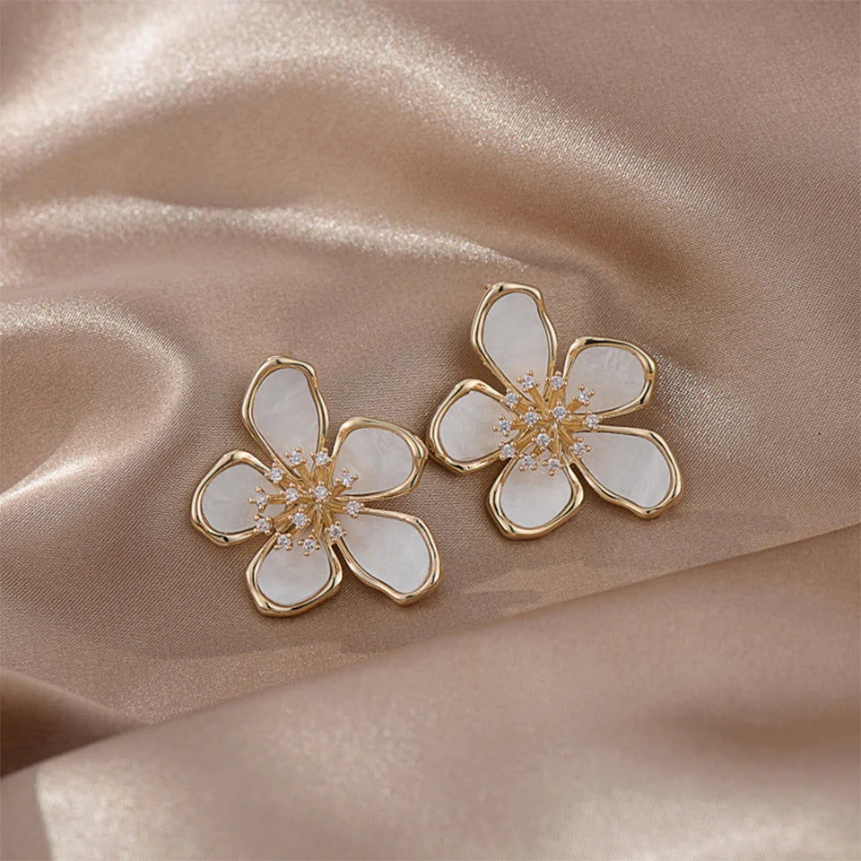 Korean Style Zircon Earrings