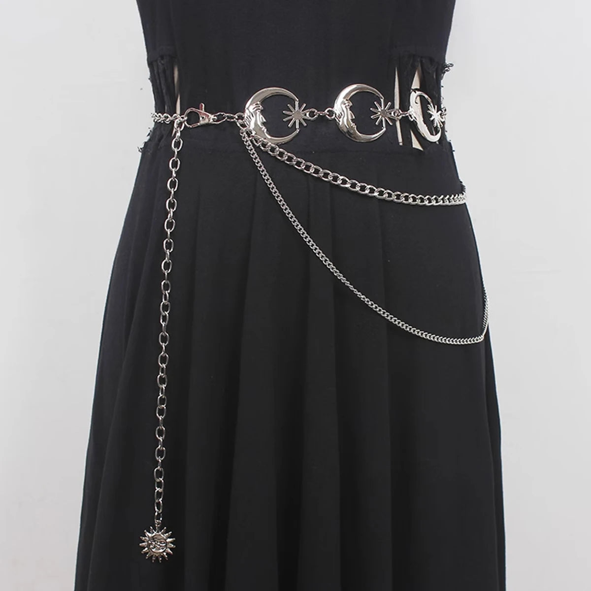 Vintage Gold Chain Belt for Women