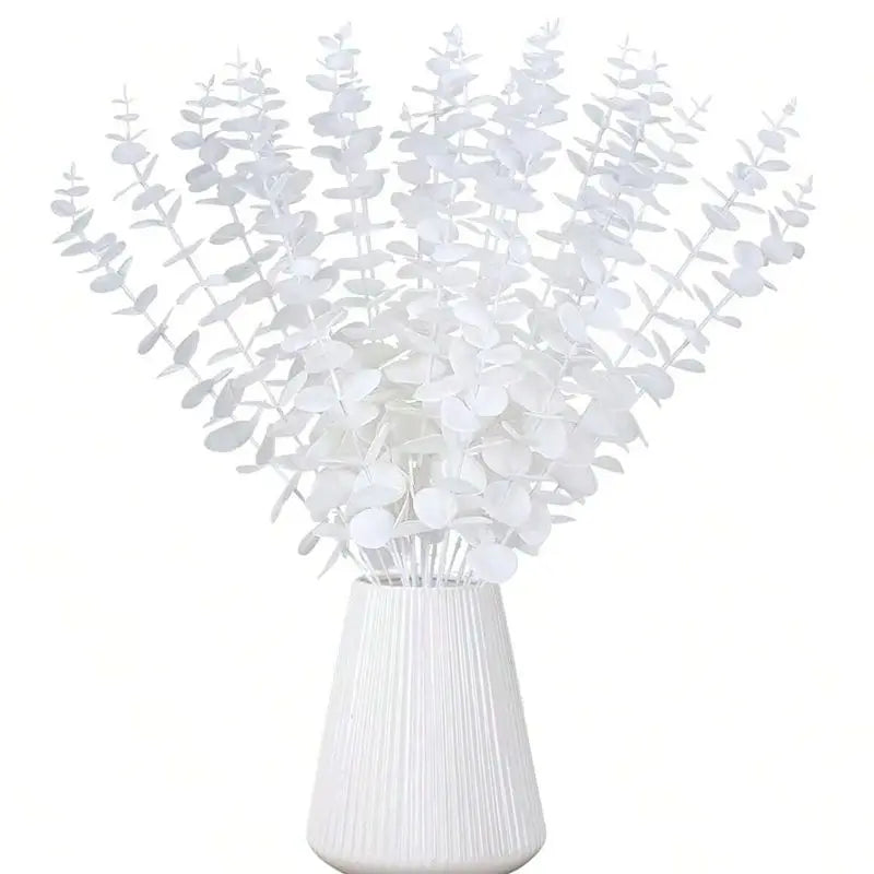 10/50Pcs Artificial plants Eucalyptu Leave Hot sale for Christmas Home Wedding garden Decoration Wall Wreaths Diy Gift Scrapbook