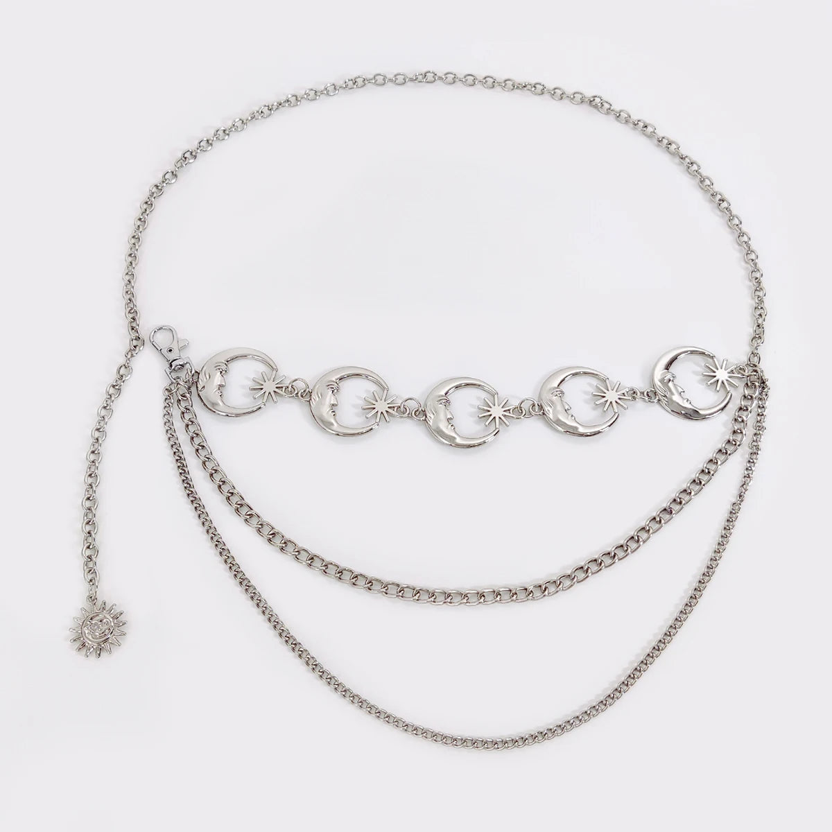 Vintage Gold Chain Belt for Women