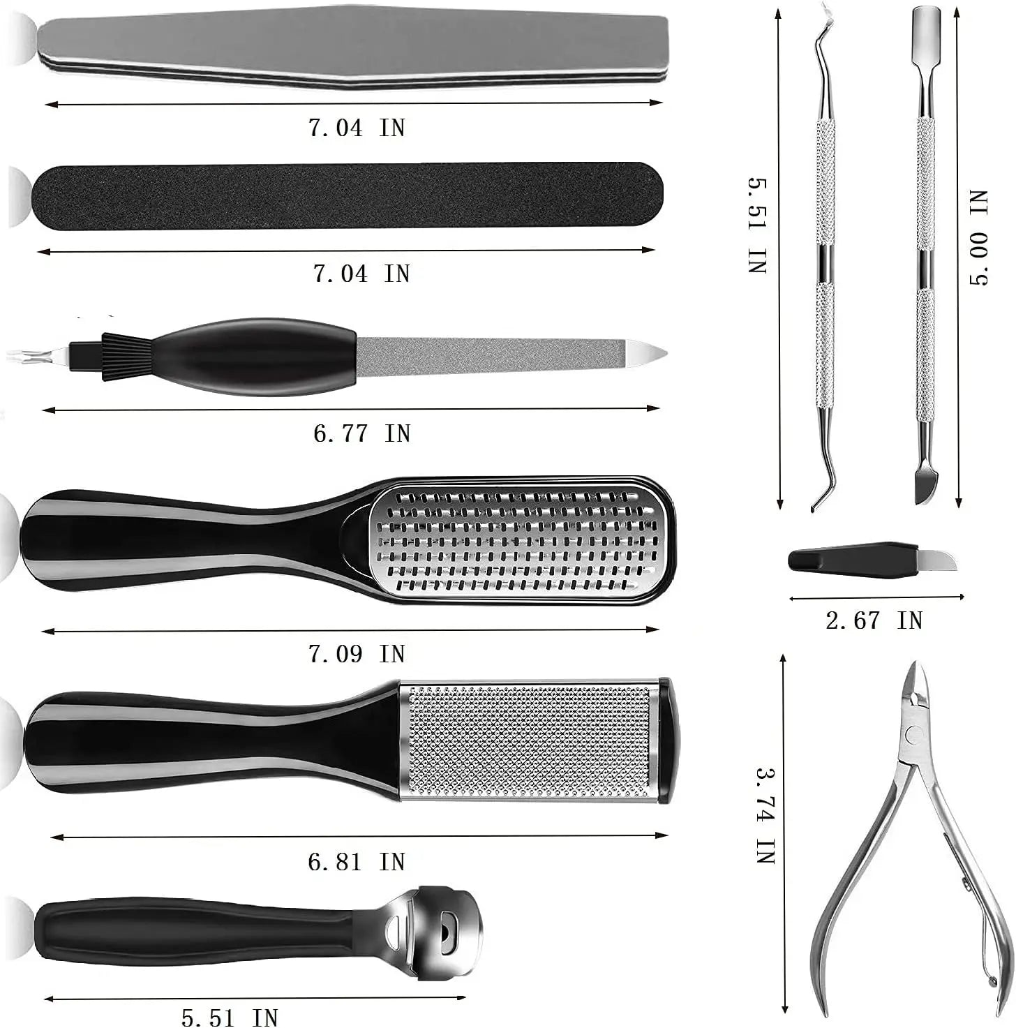 Multi-Piece Pedicure Grooming Set
