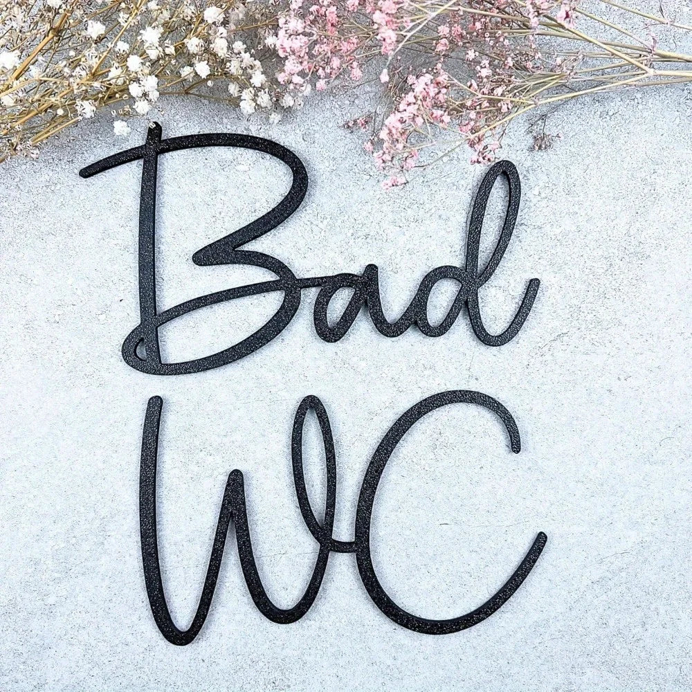 1pc Modern Metal Toilet Door Sign - Stylish Thinking Room Wall Sculpture - Home Decor Artwork - Decorative Door Frame Pendant