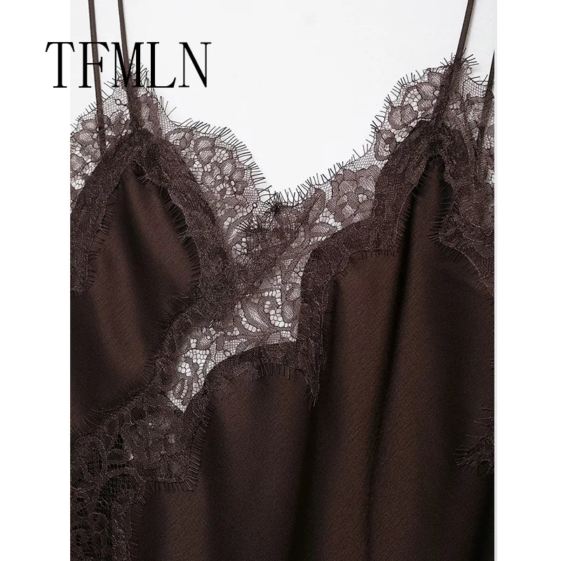 Sexy Lace V-Neck Dress