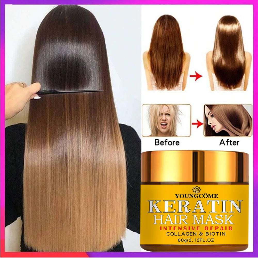 Collagen Hair Treatment for Damaged Hair