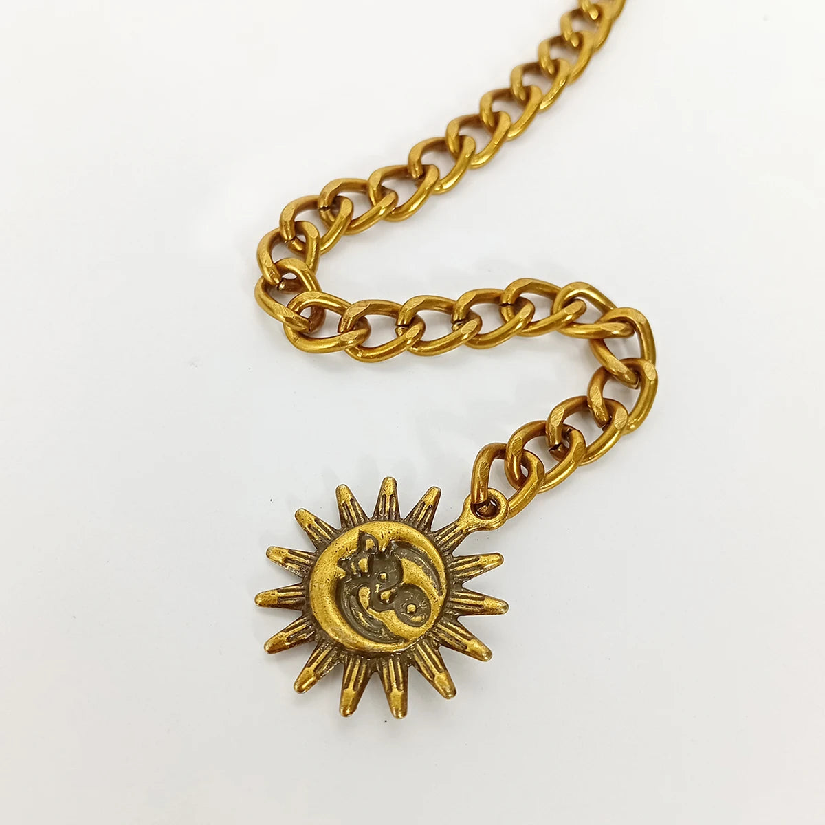 Vintage Gold Chain Belt for Women