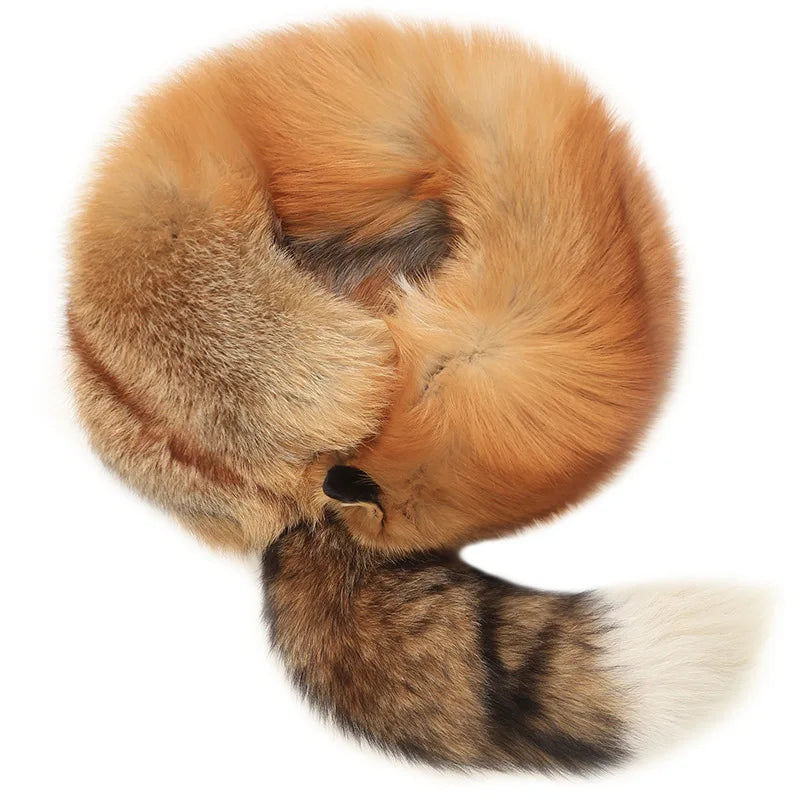 Luxury Real Fox Fur Scarf