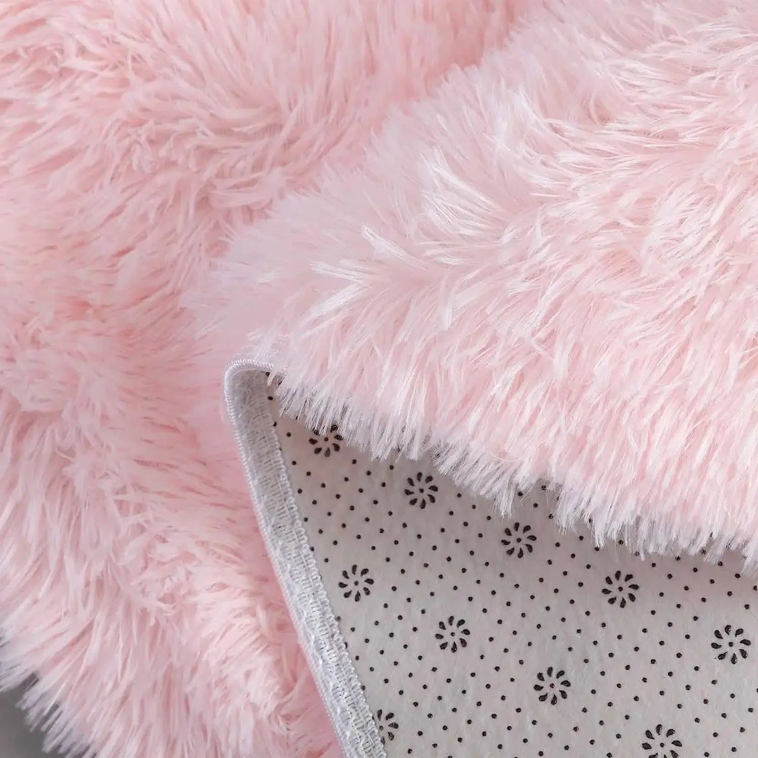 Fluffy Round Plush Rug