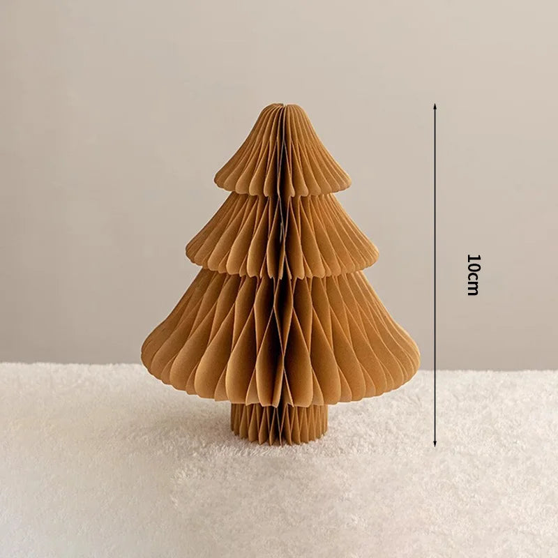 3D Christmas Decorations Christmas Tree New Year Hanging Pendants Paper Lantern 2026 Navidad Wedding New Year Decorations