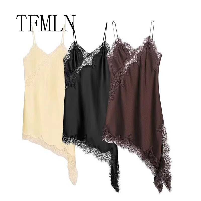 Sexy Lace V-Neck Dress