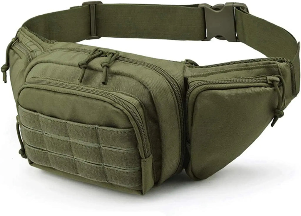New Outdoor Multi functional Invisible Waist Attachment Bag for Men's Sports Storage Waist Bag Outdoor Tool Kit