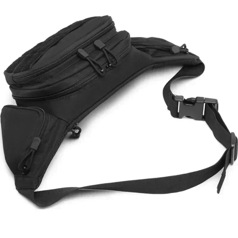 Packs for Men Nylon Shoulder Hiking Tactical Multi-function Waist Pack Fanny  Mobile Phone Bag Sports High-capacity Waist Bag