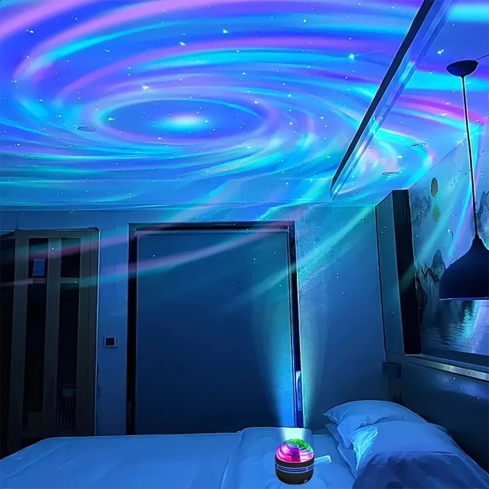 LED Galaxy Projector Light Colorful Sky Bedroom Night Lamp Kids Room Decor Christmas Party Decoration LED Projector