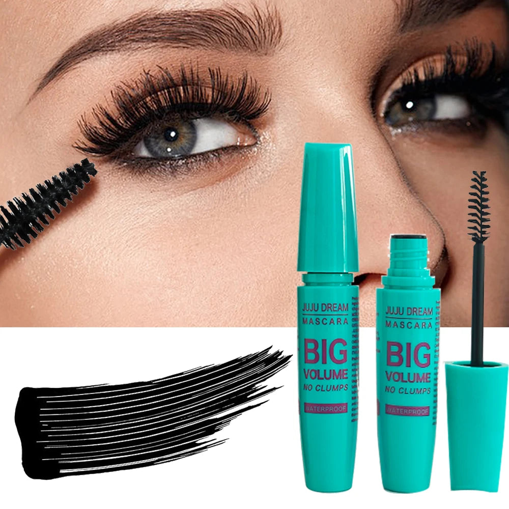 4D Black Mascara - Long-Lasting, Volumizing & Curling for All Skin Types - Perfect Valentine's Gift for Women