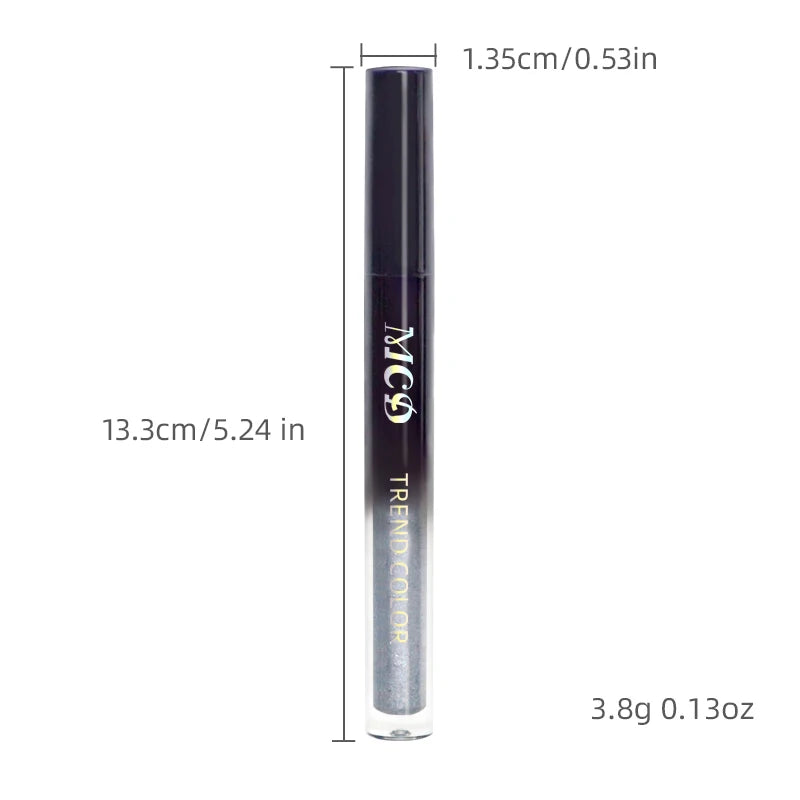 13-Shade Waterproof Liquid Eyeshadow Palette - High Shine  Long-Lasting & Smudge-Proof Makeup Set for Glamourous Looks glitter