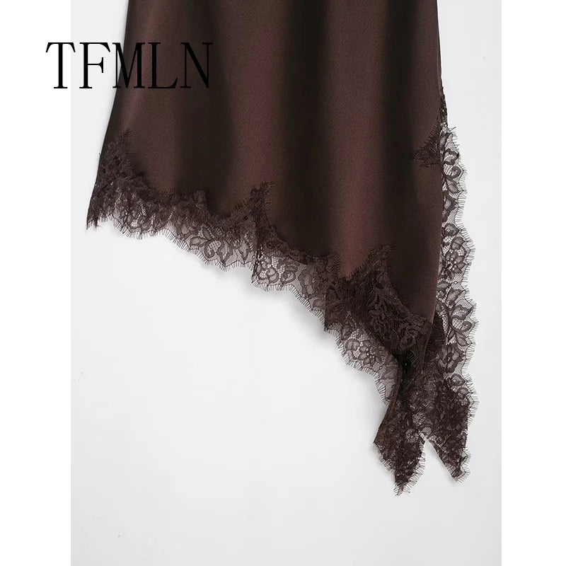 Sexy Lace V-Neck Dress