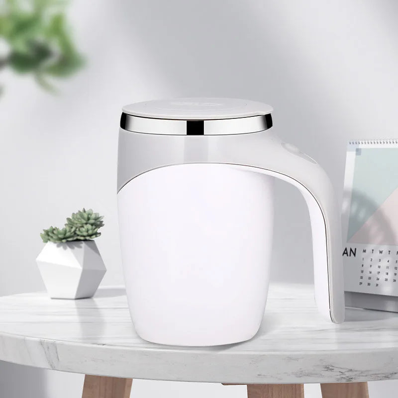 Magnetic Auto-Stir Coffee Mug