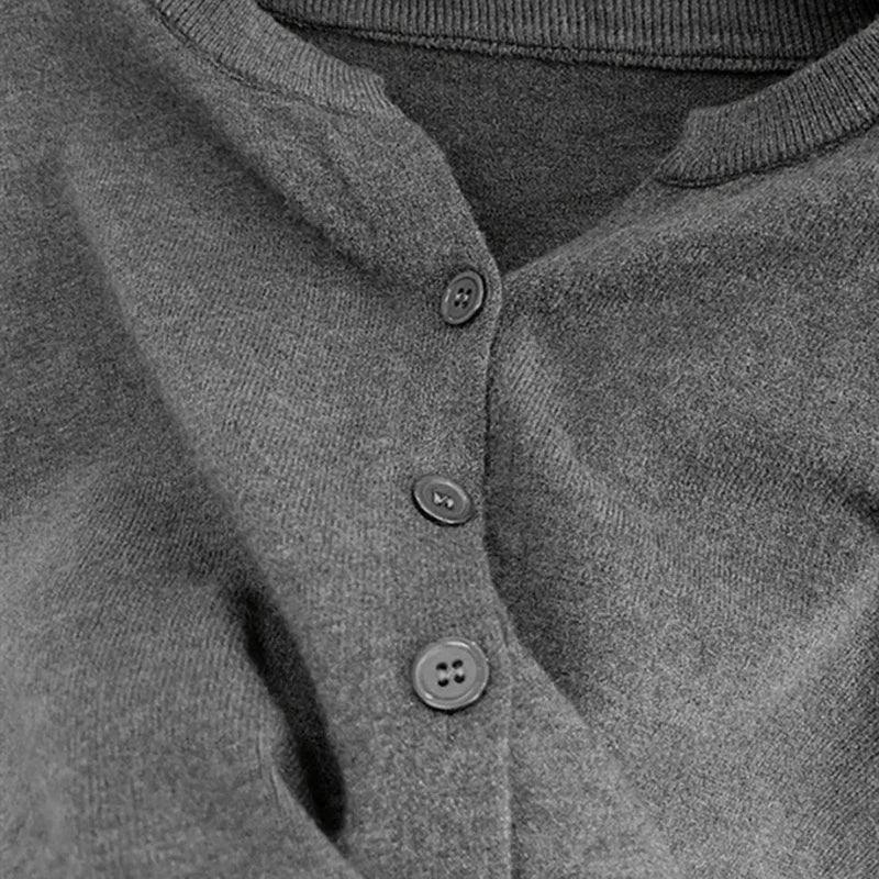 2025 New Fashion Women's Fleece Knit Loose Short Cashmere Sweater Round Neck Warm Korean Sle Casual Female Sweater Top Cloting