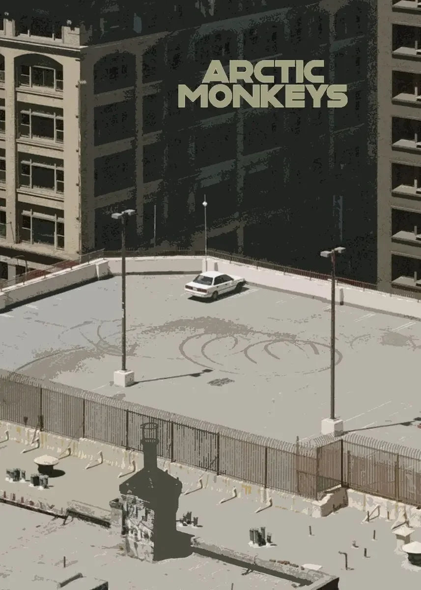 Vintage Arctic Monkeys Rock Band Music Cover Series Art Poster Canvas Painting Wall Print Living Room Home Decor