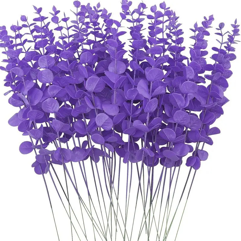 10/50Pcs Artificial plants Eucalyptu Leave Hot sale for Christmas Home Wedding garden Decoration Wall Wreaths Diy Gift Scrapbook