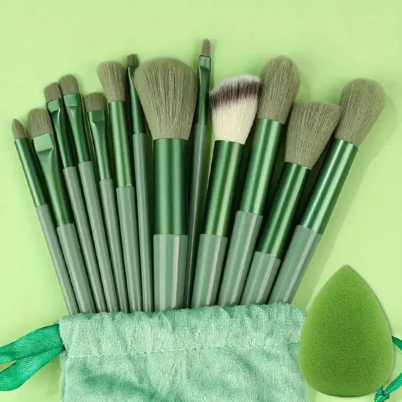 Professional Makeup Brush Set - Soft Fluffy Cosmetic Brushes for Foundation, Powder, Eyeshadow & Blending , Beauty Tools
