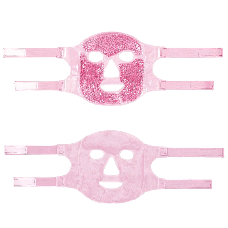 Ice Hot Cold Eye Mask Facial Mask Hot Cold Compress Pack Gel Beads Cold Ice Pack Face Eye Mask Compress Sleeping SPA Beauty Care