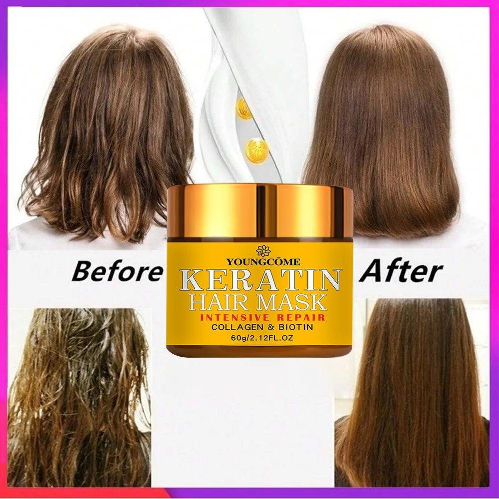 Collagen Hair Treatment for Damaged Hair
